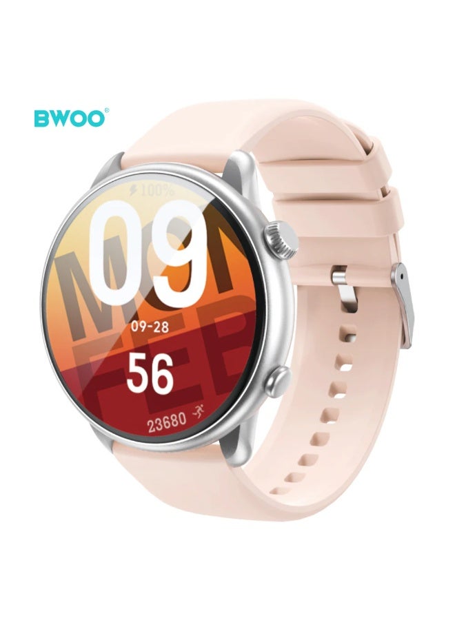 Bwoo Wa10 Smart Watch Silver - Image 1